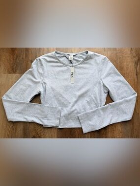🆕 VSX Victoria’s Secret | Open Back Crop Top | Thumbhole Long Sleeve